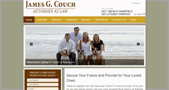 Desktop Screenshot of couchlaw.com